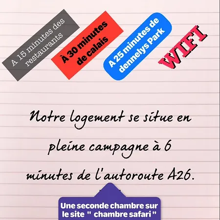 Paon Avec Partie Commune A 6min De L A26 Et 15 Min De Stomer, Lumbres Et Aire Sur La Lys Alloggio in famiglia Ecques